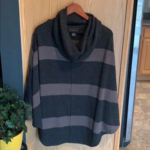 Cowl Neck Cape Style Sweater